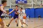 MBBall vs Emerson  Wheaton College Men's Basketball vs Emerson College is the first round of the NEWMAC Basketball Championships. - Photo By: KEITH NORDSTROM : Wheaton, basketball, NEWMAC MBBall2024